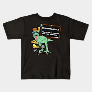 Teachersaurus Kids T-Shirt